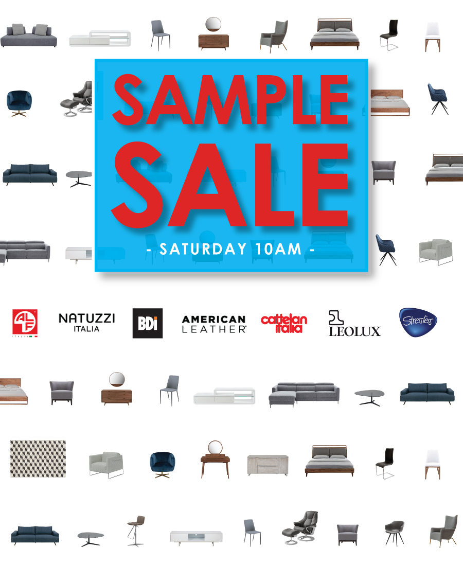 furniture sample sale